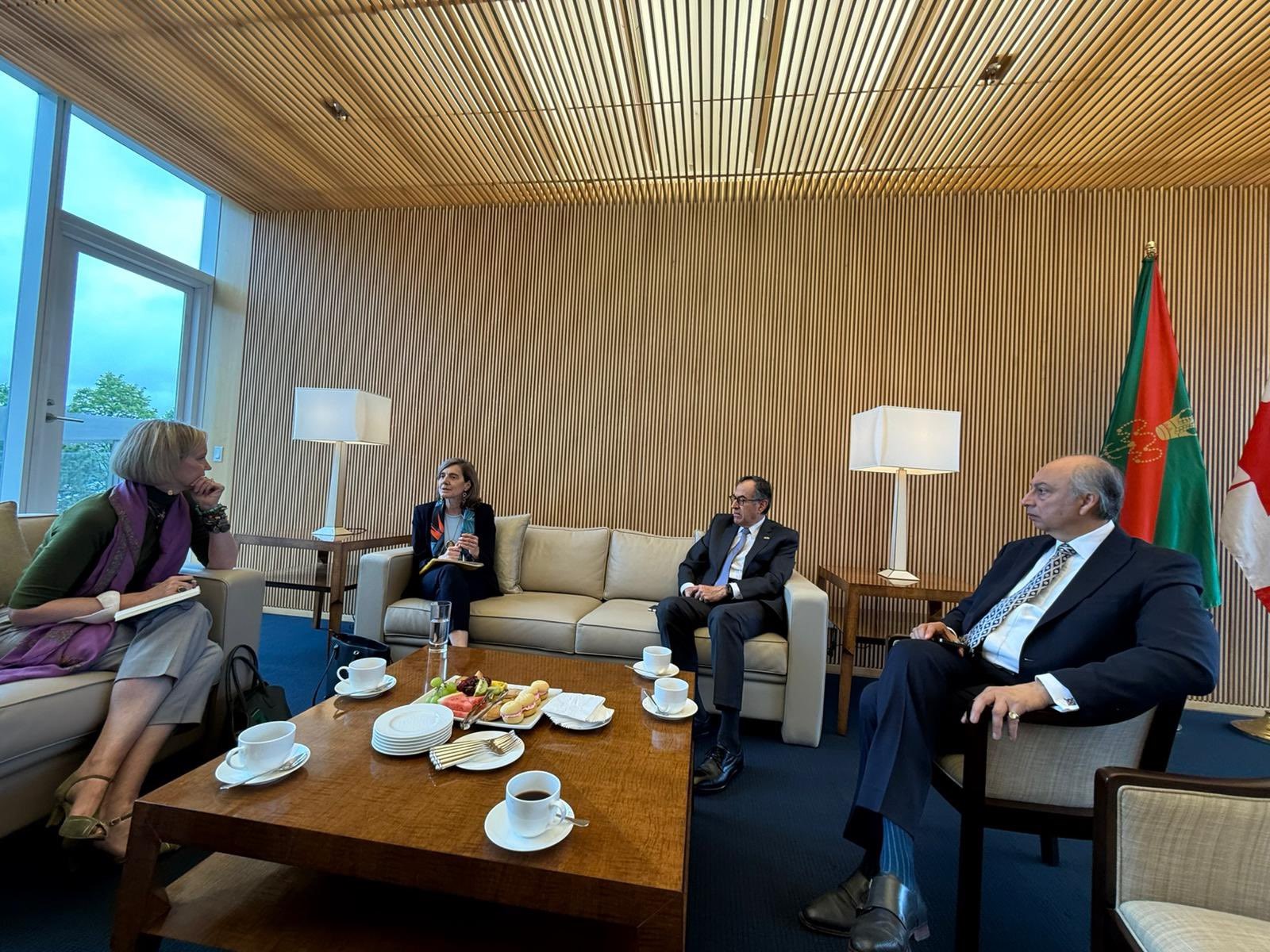 Reunión con Meredith Preston McGhie, Secretaria General del Centro Global para el Pluralismo. Ottawa, 22 de Mayo de 2025.