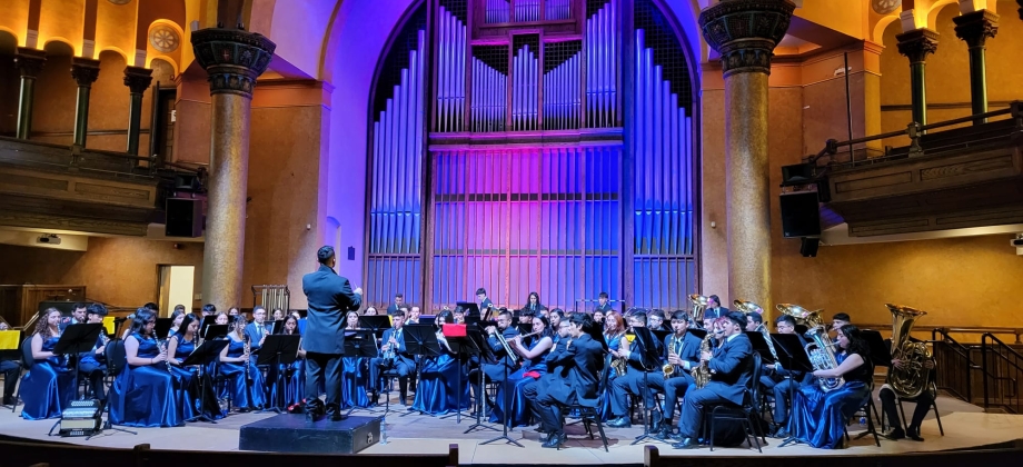 65 jóvenes de la Banda Sinfónica de Cajicá participaron en intercambio musical y cultural en Canadá