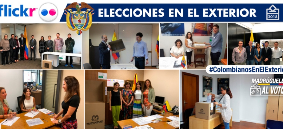En imágenes: Elecciones en el exterior para Presidencia y Vicepresidencia 2018