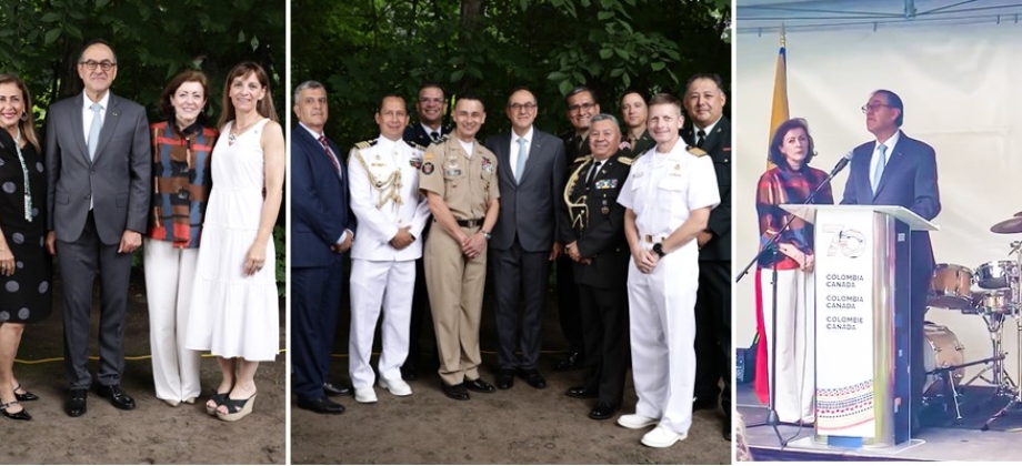 Embajada de Colombia en Canadá conmemoró el día de la Independencia Nacional