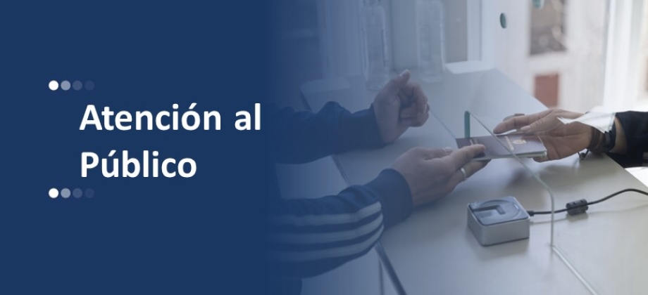 Este lunes 17 de febrero de 2025 no habrá atención al publico en la Embajada de Colombia y sus consulados en Ottawa, Toronto, Vancouver y Calgary