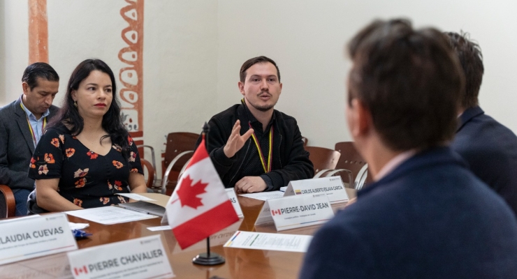 Visita de la delegación de la Oficina Anti-Crimen de Global Affairs Canadá