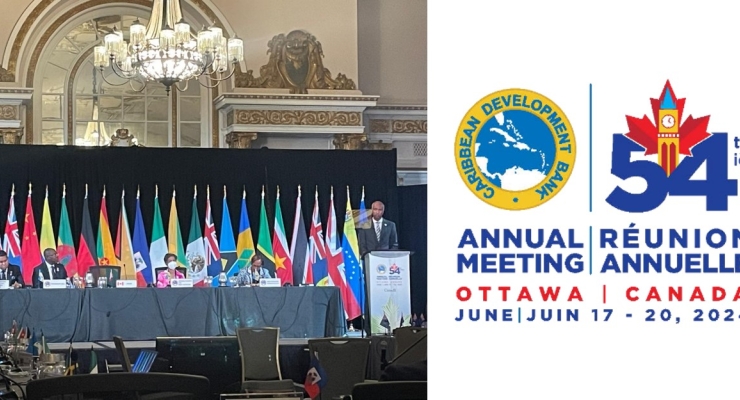 Colombia participa en la 54 reunión anual de la Junta de Gobernadores del Banco de Desarrollo del Caribe