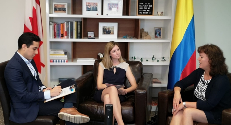 Embajador Federico Hoyos realizó el cuarto conversatorio ‘Colombia - Canadá Talks sobre equidad de género’